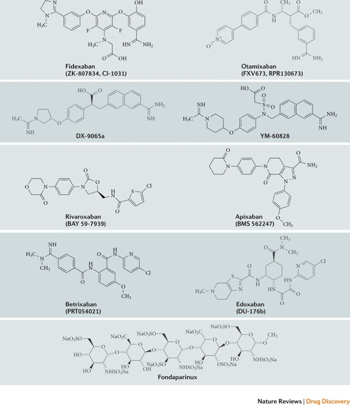 The Discovery And Development Of Rivaroxaban An Oral Direct Factor Xa Inhibitor Nature Reviews Drug Discovery