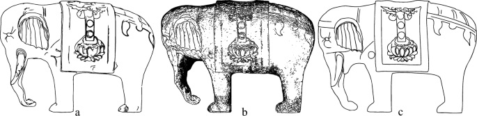 Fig. 16: Extracted lines of stone elephant.