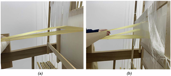 Fig. 18: The alternate formation process of twisted shuttle and opening shuttle.
