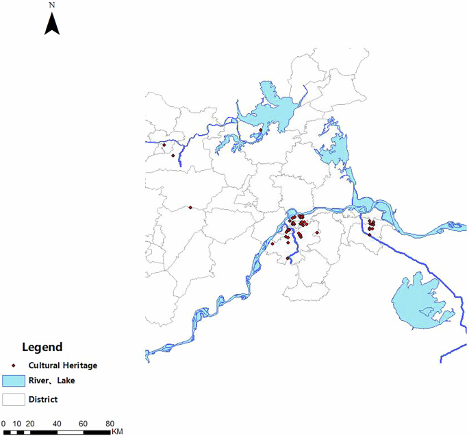 Fig. 11: Water system distribution map of SRSCs.