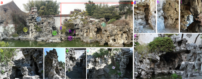 Fig. 4: Small-rock Mountain Adobe zoning diagram.