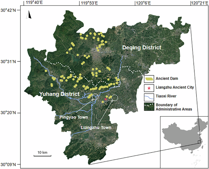 Fig. 2: Schematic map of the study area.