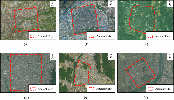 Fig. 18: Similar-type historic cities applicable to HGIS analysis.