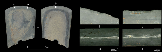 Fig. 13: Use-wear on stone Yue No. A⑦a:2.
