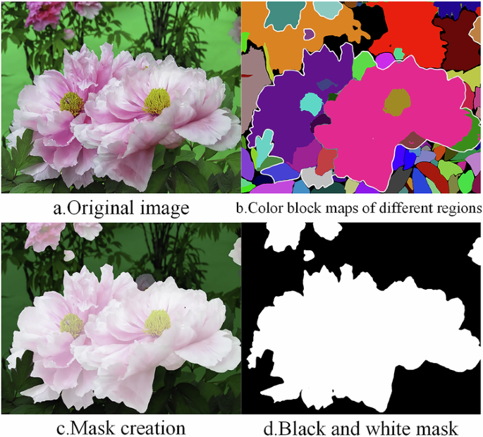 Fig. 8: Semantic segmentation process based on SAM.
