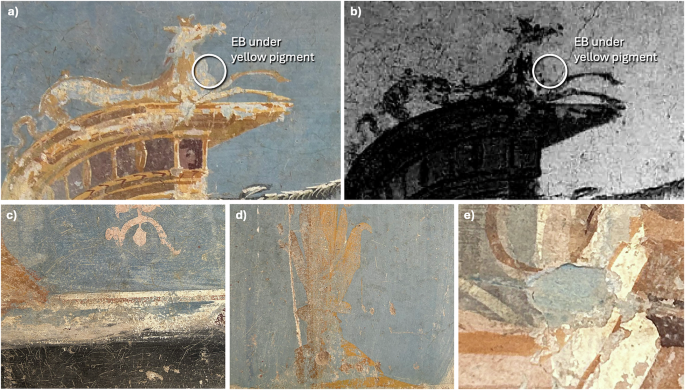 Fig. 6: EB base layer confirmed optically and with VIL.