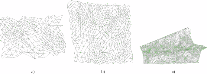 Fig. 14: Geometric unfolding of the model.