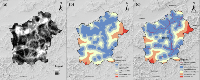 Fig. 15: Generation process of defense corridors.