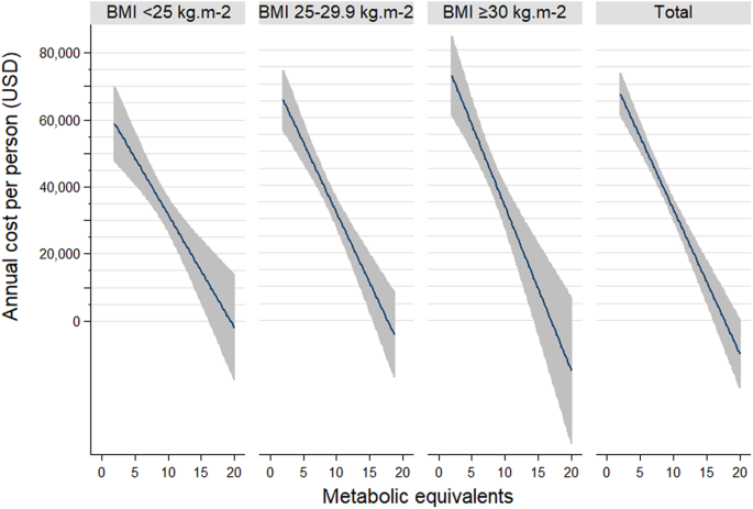 Association Between Cardiorespiratory Fitness Obesity And Health Care Costs The Veterans Exercise Testing Study International Journal Of Obesity