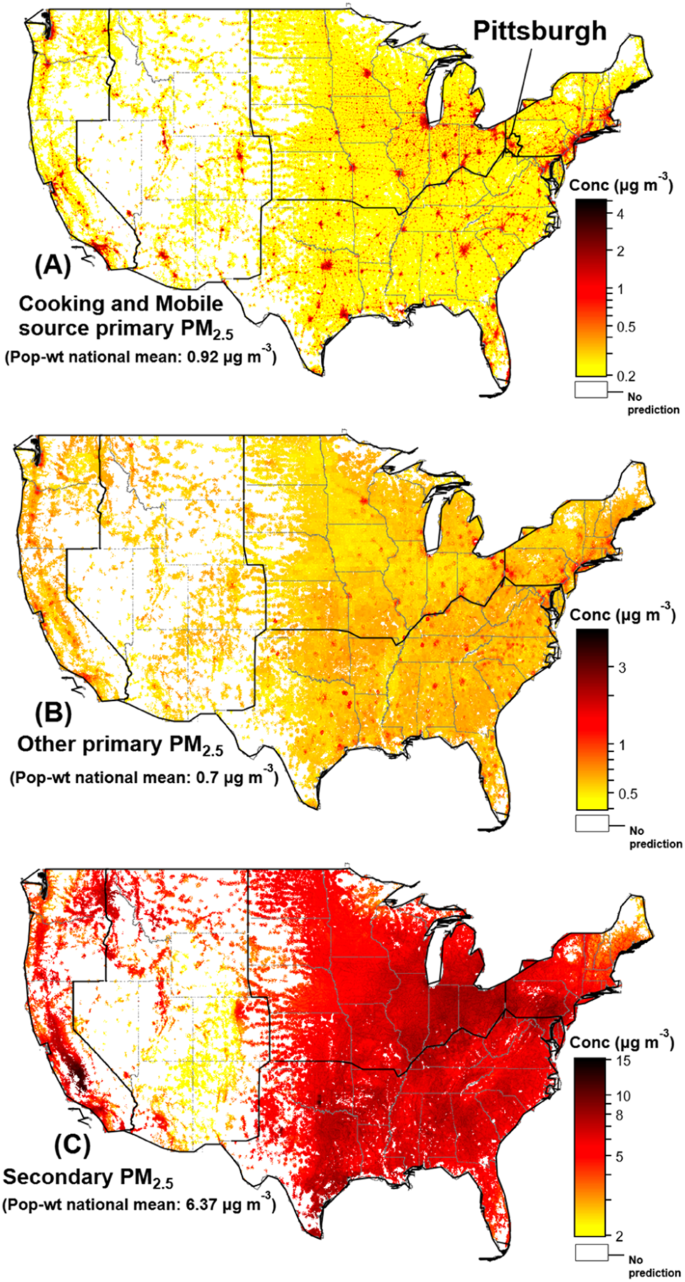 Hyper-local to regional exposure contrast of source-resolved PM2.5  components across the contiguous United States: implications for health  assessment | Journal of Exposure Science & Environmental Epidemiology