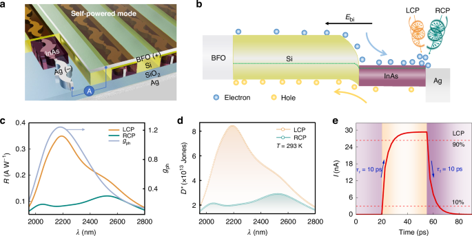Fig. 4: Self-powered CPL detection.
