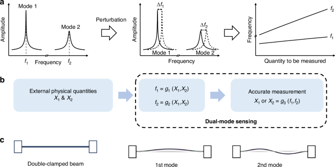 Fig. 1: Schematic diagram of dual-mode sensing.