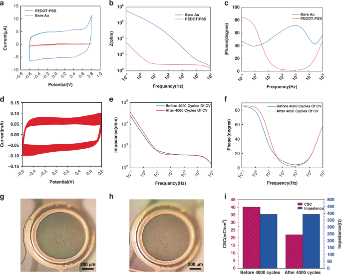 Fig. 3: Electrochemical stability test results.