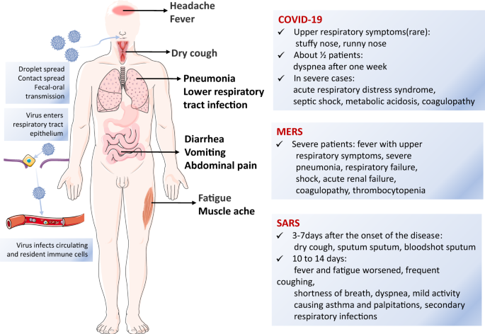 sars virus symptoms