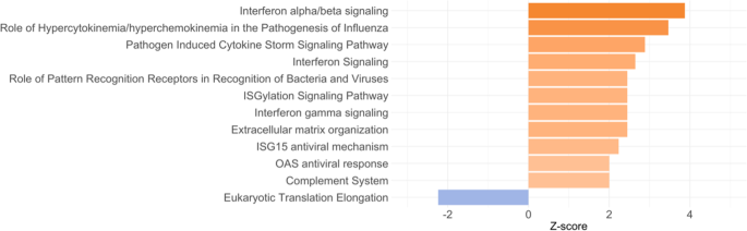 Fig. 1: Pathways differently modulated in adolescents with current major depressive disorder (MDD) compared with adolescents at high risk (HR) for future depression (both males and females).