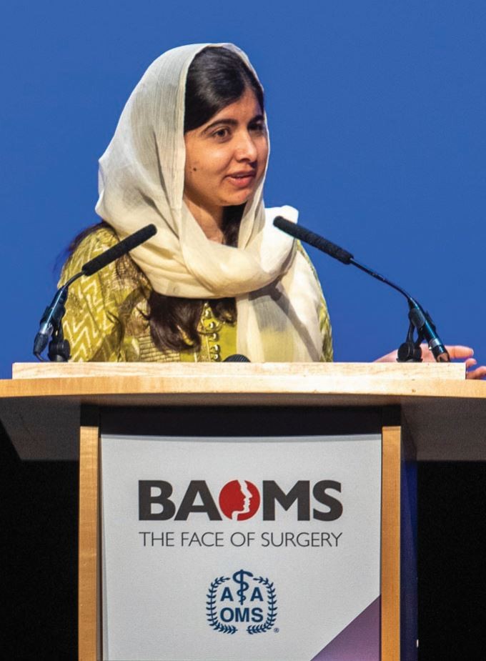 Malala Yousafzai Makes Inspirational Address In Birmingham British Dental Journal