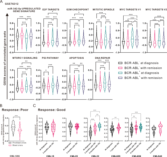 Aberrantly reduced expression of miR-342-5p contributes to CCND1-associated  chronic myeloid leukemia progression and imatinib resistance | Cell Death &  Disease