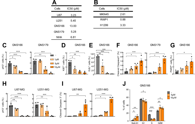 Fig. 3: DDI199 is cytotoxic for tumor cells.