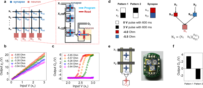 Fig. 4: Integrated neuromorphic computing system.