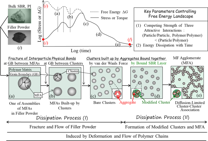 Hierarchically Self Organized Filler Particles In Polymers Cascade Evolution Of Dissipative Structures To Ordered Structures Polymer Journal