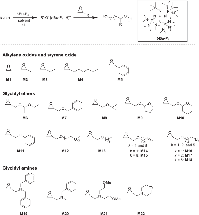Synthesis Of Functional And Architectural Polyethers Via The Anionic Ring Opening Polymerization Of Epoxide Monomers Using A Phosphazene Base Catalyst Polymer Journal