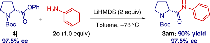 Highly selective transition-metal-free transamidation of amides and  amidation of esters at room temperature | Nature Communications