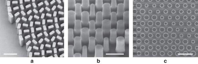 Miniature metalens surfaces