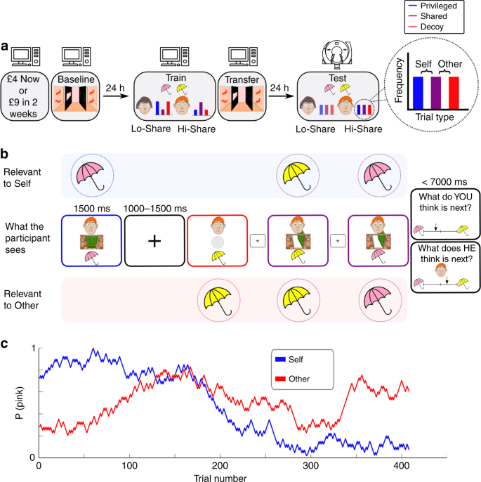 Social Training Reconfigures Prediction Errors To Shape Self Other