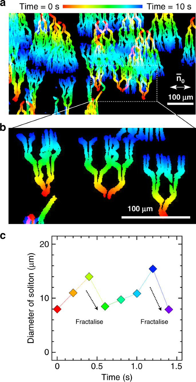 Kinetics Of Motile Solitons In Nematic Liquid Crystals Nature Communications