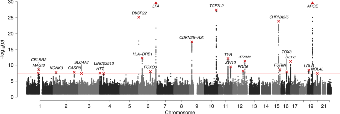 Multivariate Genomic Scan Implicates Novel Loci And Haem Metabolism In Human Ageing Nature Communications