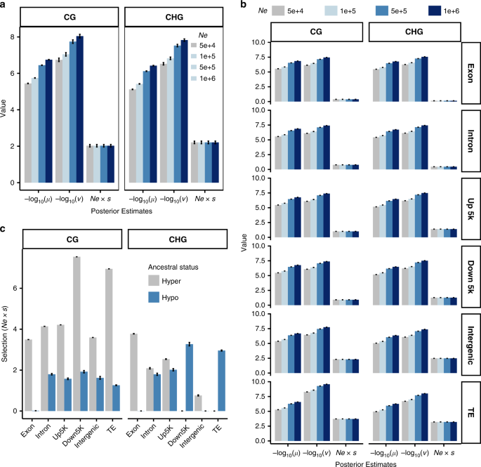 Fig. 1: Population genetic parameters inference.