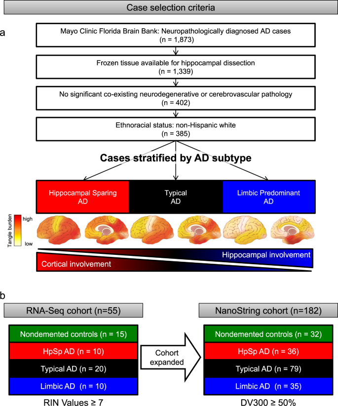 Transcriptomic analysis to identify genes associated with selective  hippocampal vulnerability in Alzheimer's disease | Nature Communications