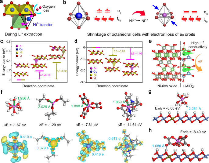 Fig. 1: Failure mechanism and modification design of Ni-rich cathode.