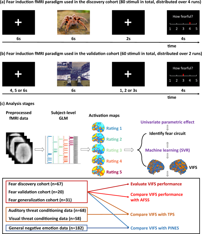 A distributed fMRI-based signature for the subjective experience of fear |  Nature Communications