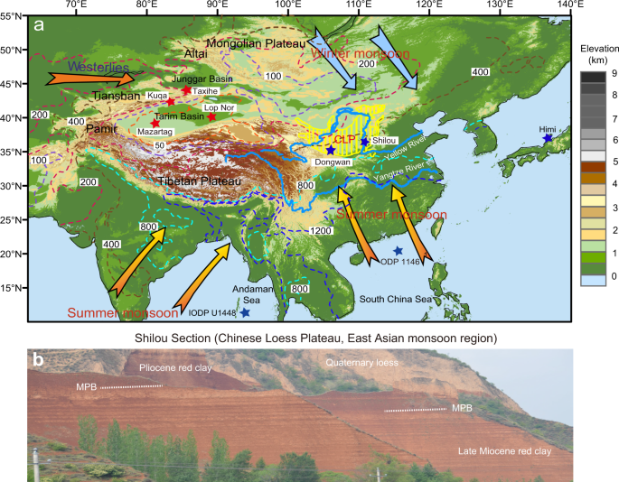 Fig. 1: Site location map and field photograph.