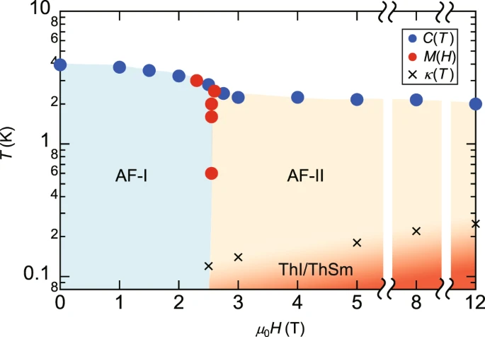 Charge neutral fermions and magnetic field driven instability in insulating YbIr3Si7