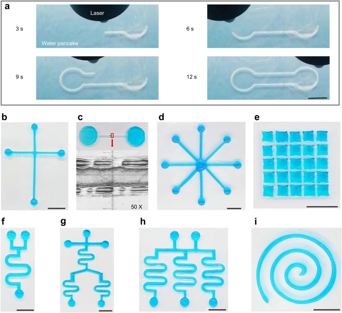Machining water through laser cutting of nanoparticle-encased water  pancakes | Nature Communications