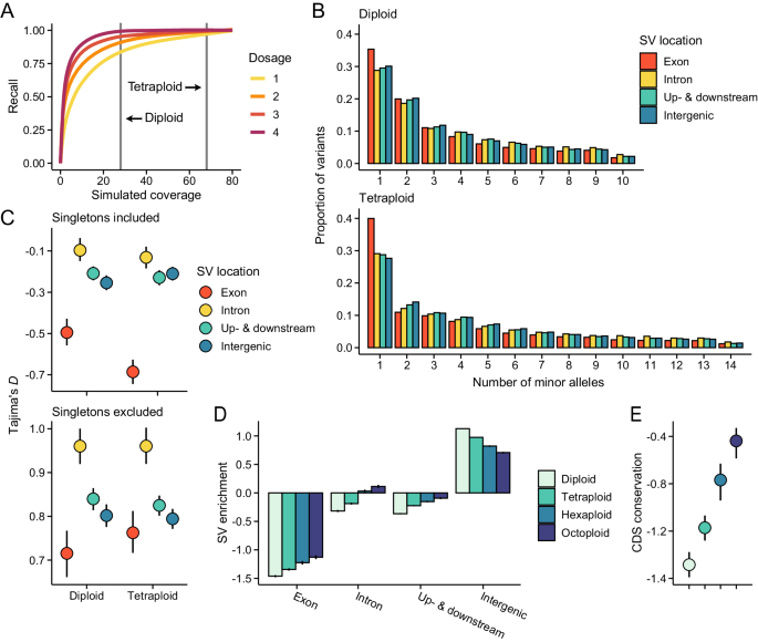 Fig. 2: Fitness effects of structural variants (SVs).