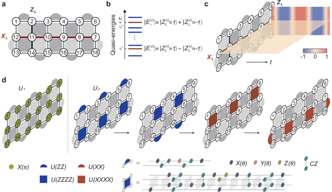 Fig. 1: Periodically driven surface code model.