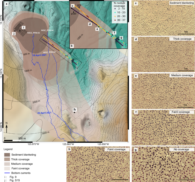 Fig. 10: Sediment redeposition map for the entire study area.
