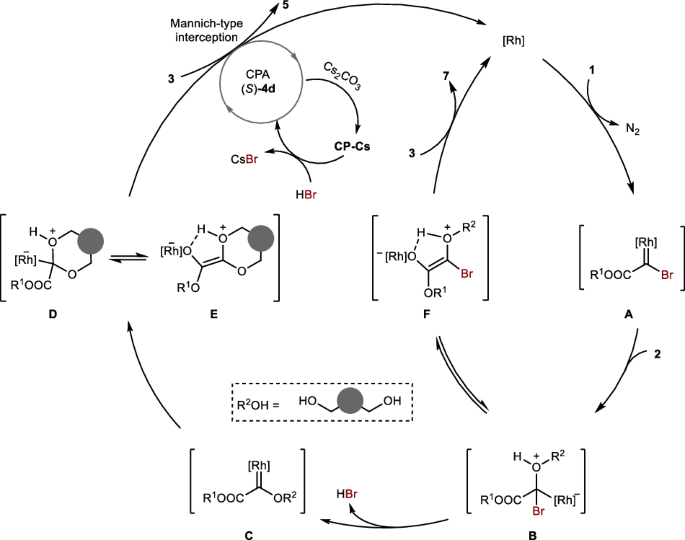 Fig. 9: Reaction mechanism.