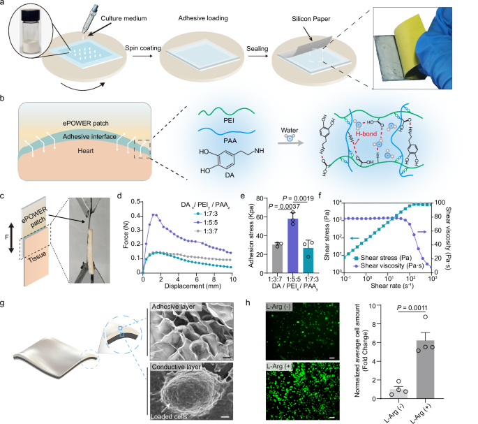 Fig. 2: Adhesive ePOWER patch.