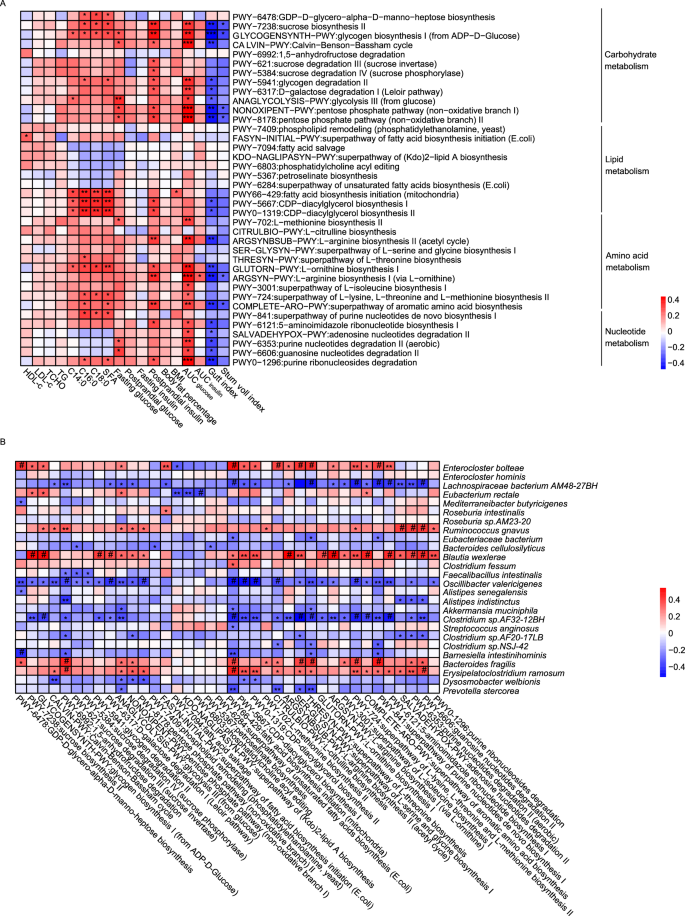 Fig. 4: Timing of unsaturated fatty acid intake altered gut microbiota functional profile.
