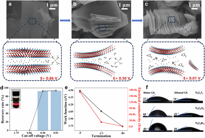 Fig. 4: Mechanisms of electrochemical exfoliation process.
