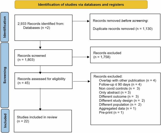 Fig. 1: PRISMA flow diagram.