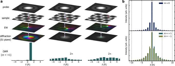 Fig. 3: Numerical model for simulating scattering delocalization.