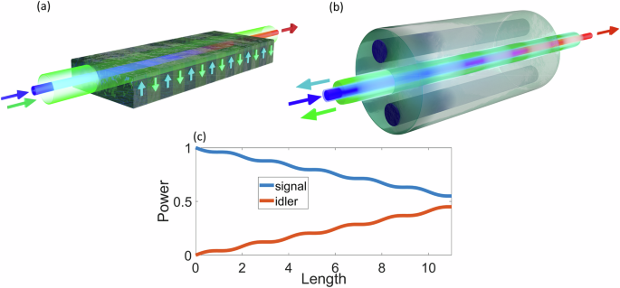 Fig. 1: Conceptual comparison between standard and optically programmable QPM.