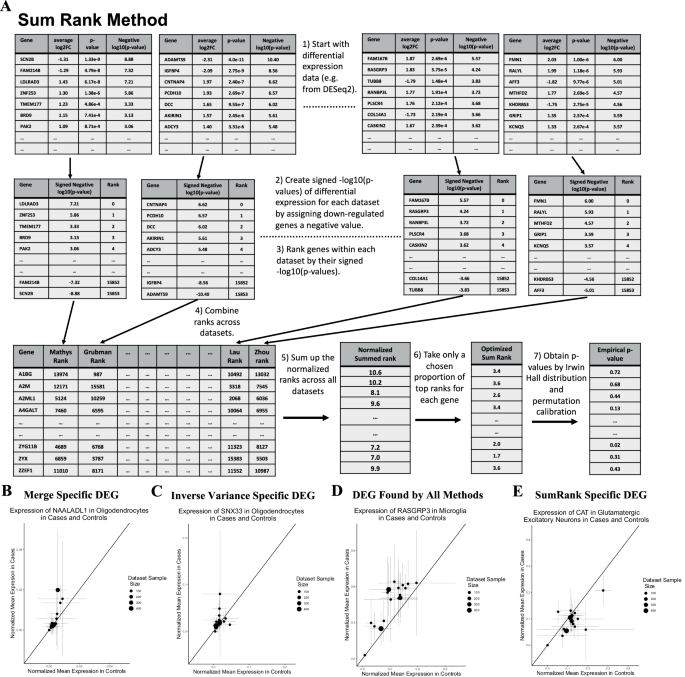 Fig. 2: Schematic and results of the SumRank method.