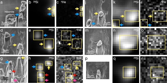 Fig. 3: Presolar SiC grains.