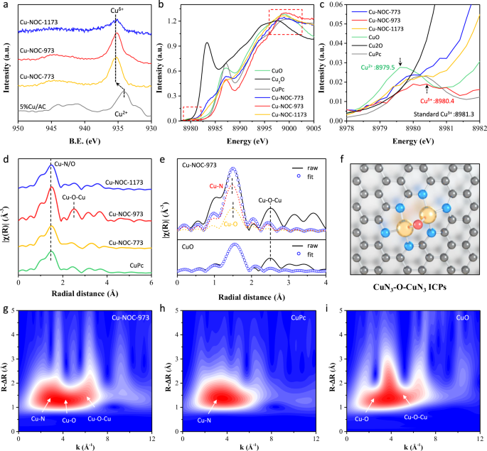 Fig. 3: Coordination structural analysis.